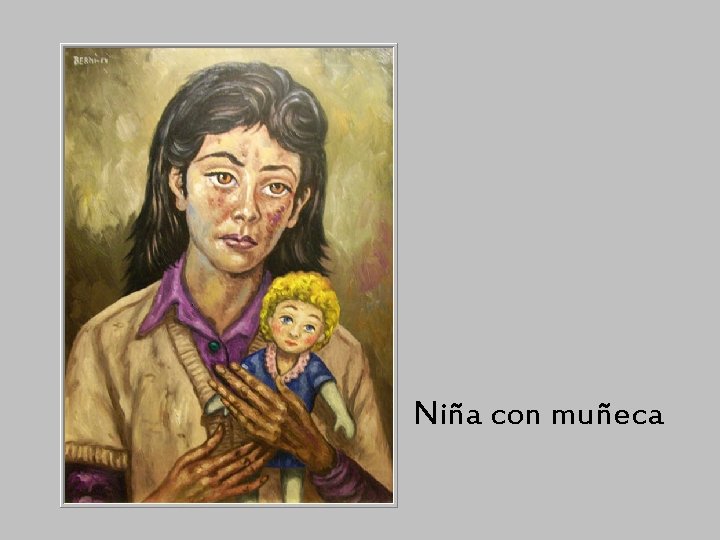 Niña con muñeca 