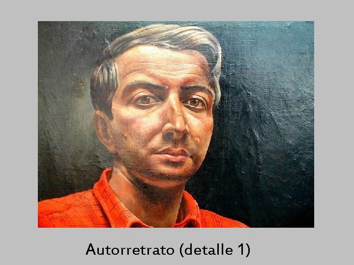 Autorretrato (detalle 1) 