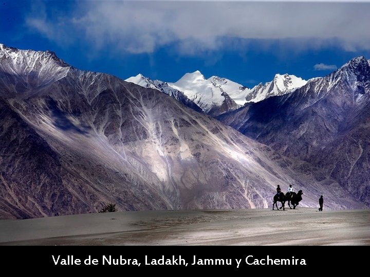 Valle de Nubra, Ladakh, Jammu y Cachemira 