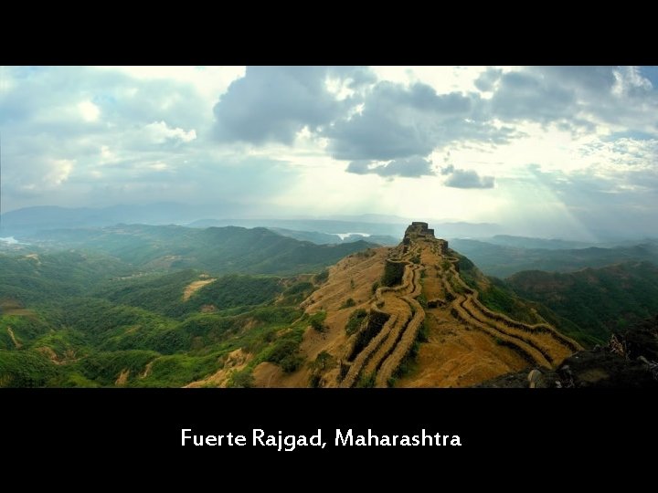 Fuerte Rajgad, Maharashtra 
