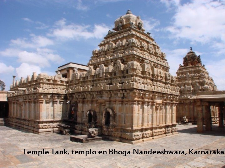 Temple Tank, templo en Bhoga Nandeeshwara, Karnataka 