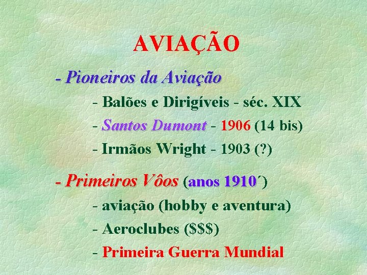 AVIAÇÃO - Pioneiros da Aviação - Balões e Dirigíveis - séc. XIX - Santos