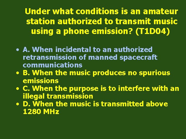 Under what conditions is an amateur station authorized to transmit music using a phone