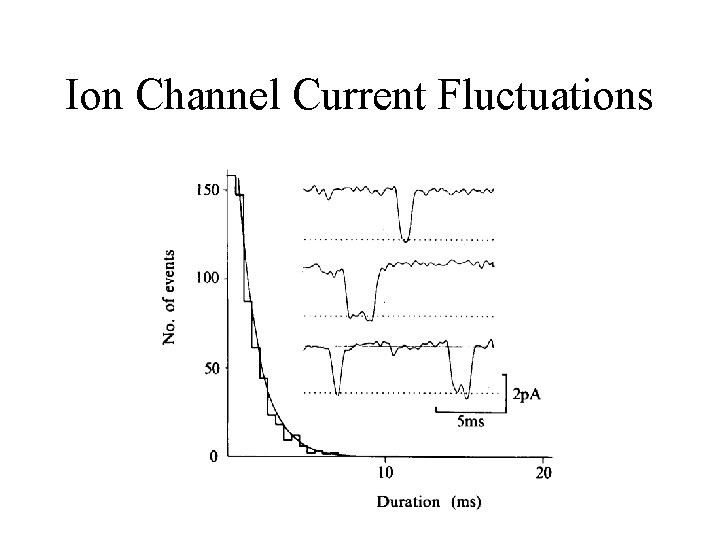 Ion Channel Current Fluctuations 