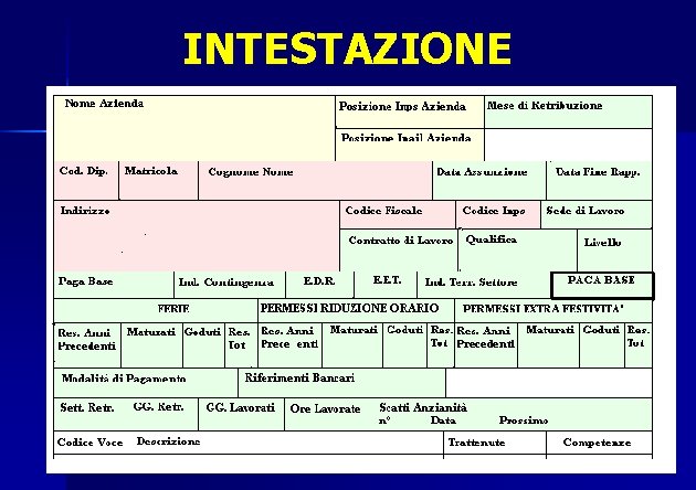 INTESTAZIONE 