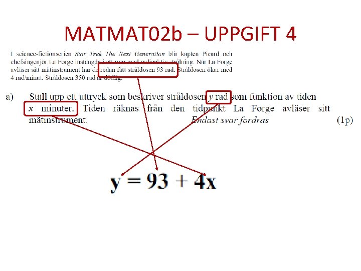 MATMAT 02 b – UPPGIFT 4 