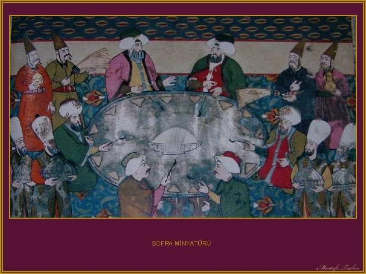 SOFRA MİNYATÜRÜ 
