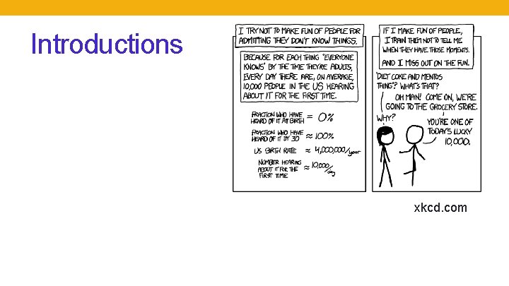 Introductions xkcd. com 