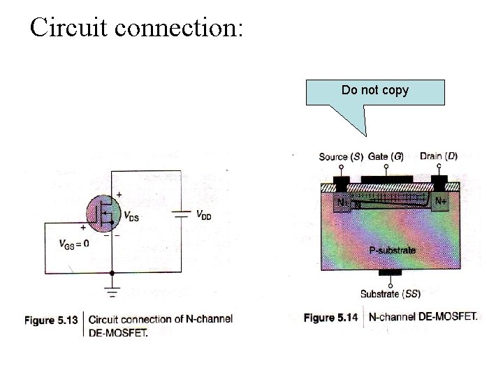 Circuit connection: Do not copy 