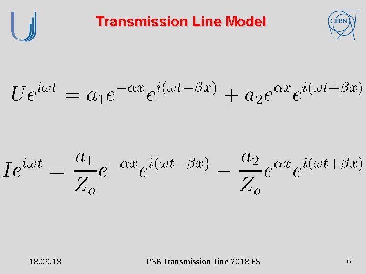 Transmission Line Model 18. 09. 18 PSB Transmission Line 2018 FS 6 