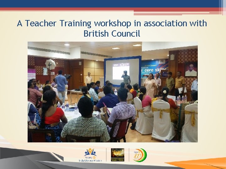 A Teacher Training workshop in association with British Council 