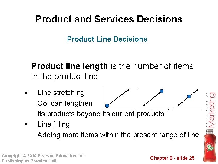 Product and Services Decisions Product Line Decisions Product line length is the number of