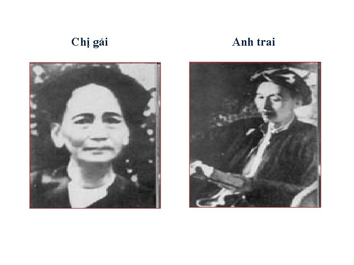 Chị gái Anh trai 