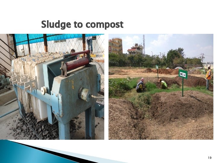 Sludge to compost 19 