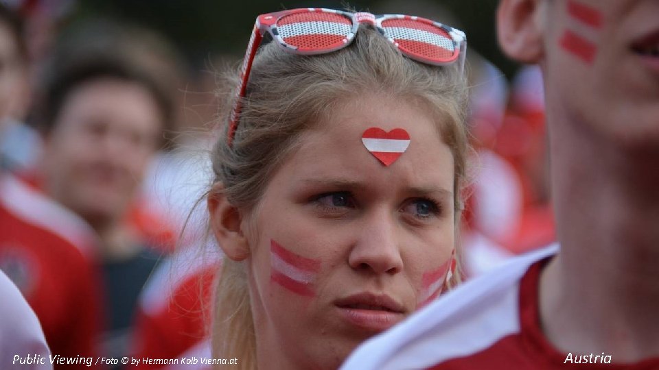 Public Viewing / Foto © by Hermann Kolb Vienna. at Austria 