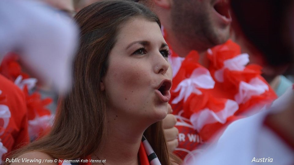 Public Viewing / Foto © by Hermann Kolb Vienna. at Austria 