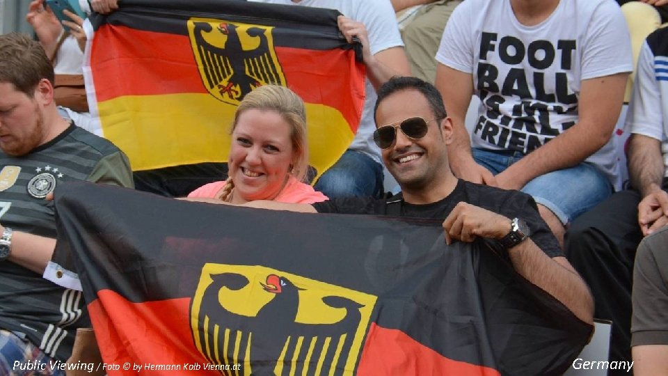 Public Viewing / Foto © by Hermann Kolb Vienna. at Germany 