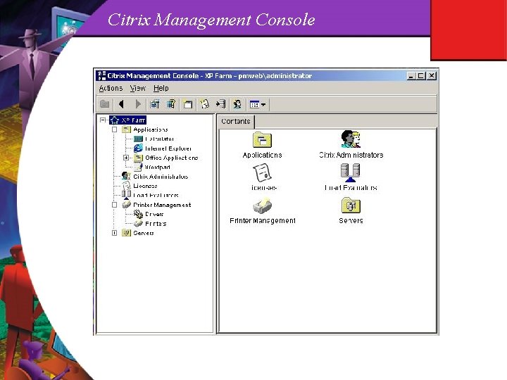Citrix Management Console 