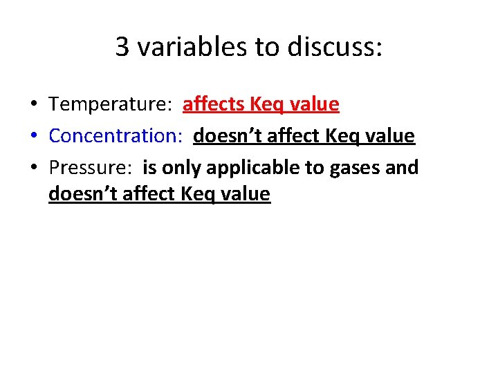 11 3 Le Chateliers Principle Shifts in Equilibrium