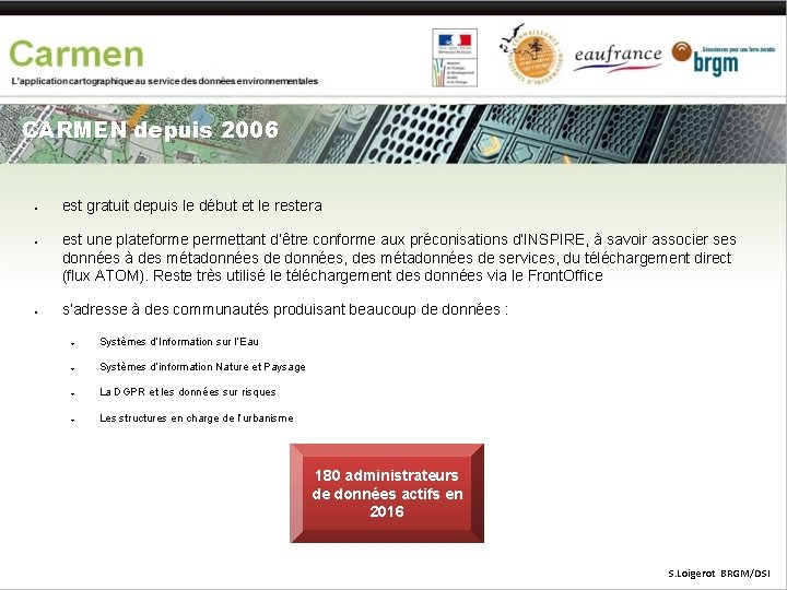 CARMEN depuis 2006 ● ● ● est gratuit depuis le début et le restera