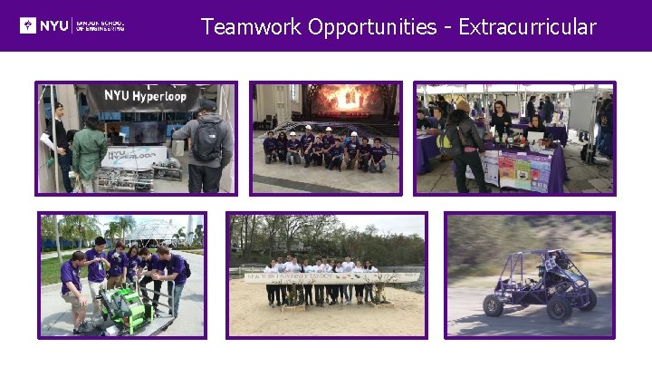 Teamwork Opportunities - Extracurricular 