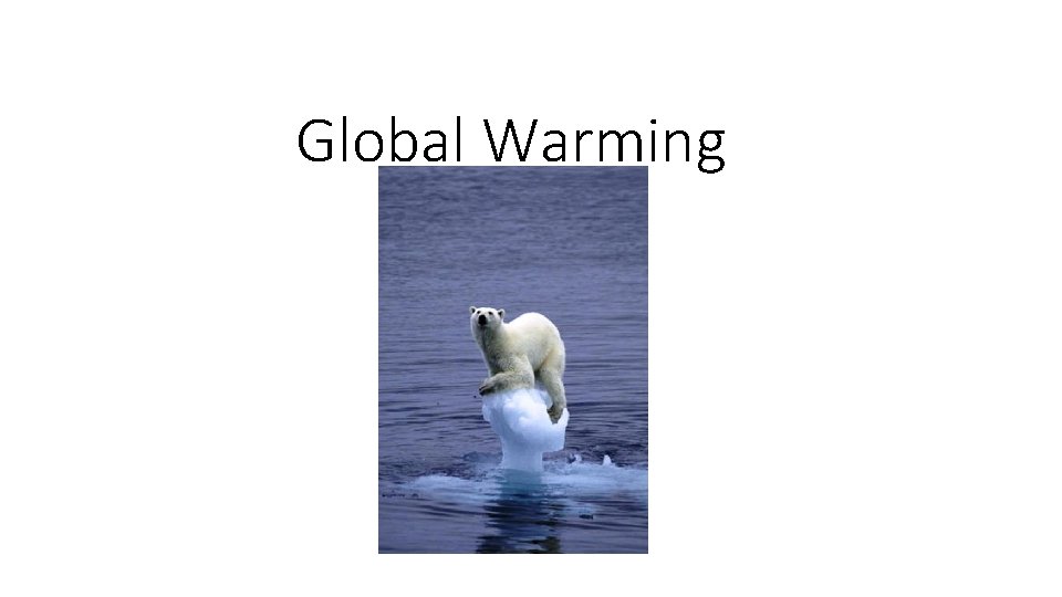 Global Warming 
