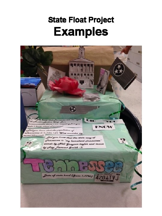 State Float Project Examples 