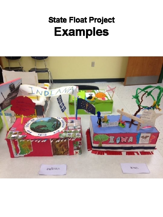 State Float Project Examples 