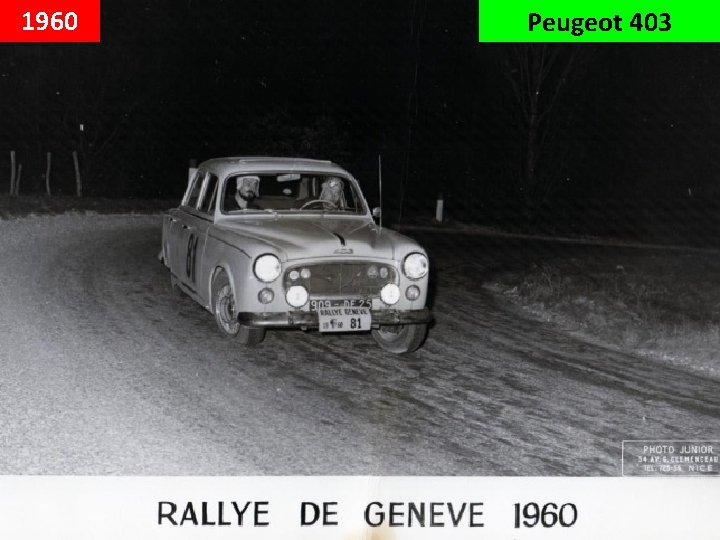 1960 Peugeot 403 