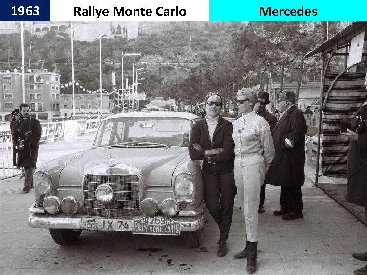 1963 Rallye Monte Carlo Mercedes 