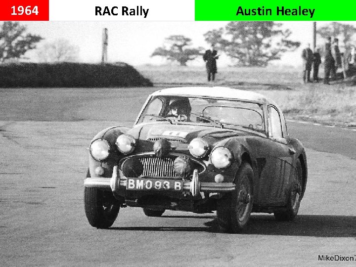 1964 RAC Rally Austin Healey 