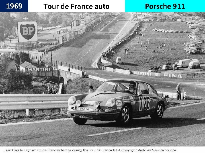 1969 Tour de France auto Porsche 911 