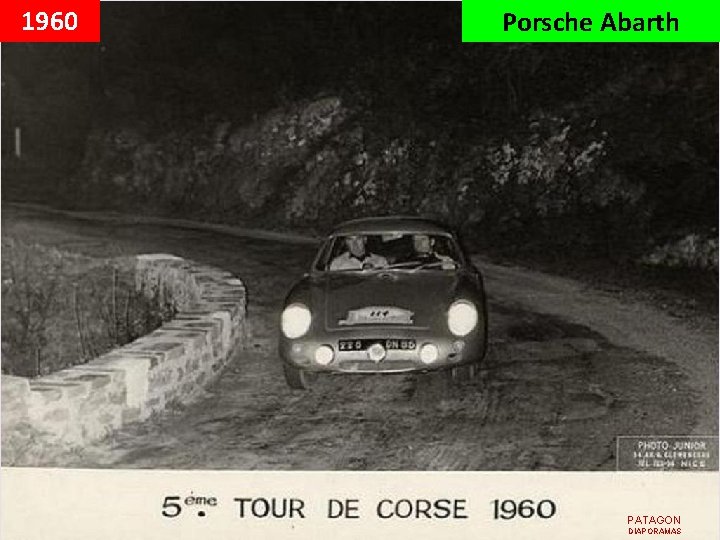 1960 Porsche Abarth PATAGON DIAPORAMAS 