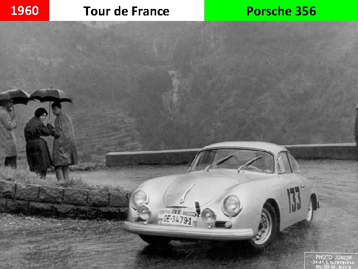 1960 Tour de France Porsche 356 