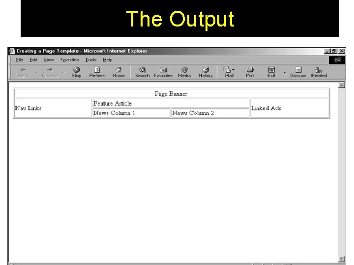 The Output 87 