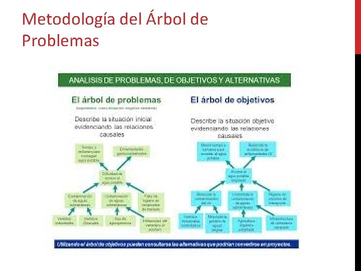 Metodología del Árbol de Problemas 