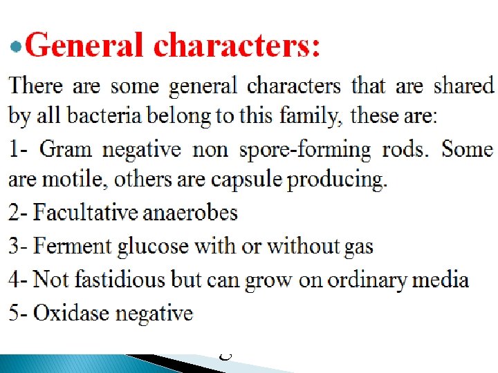 ◦ 1 - Gram negative non spore-forming rods. Some are motile, others are capsule