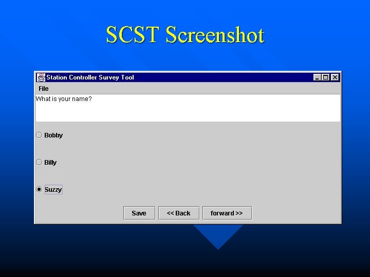SCST Screenshot 