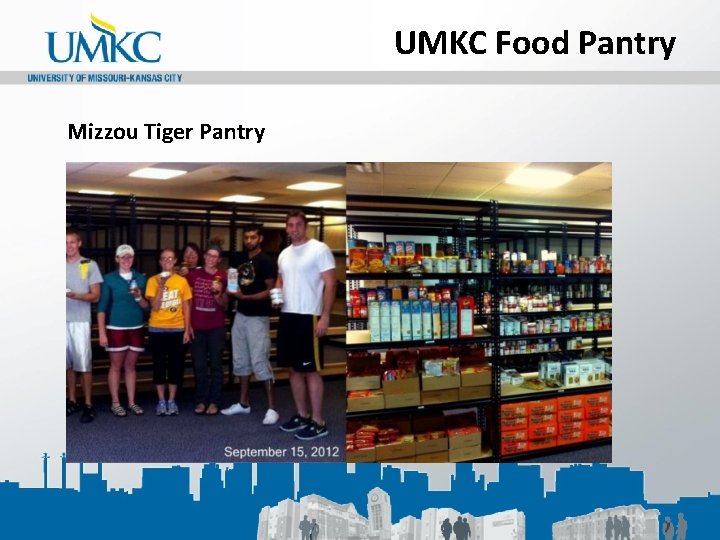 UMKC Food Pantry Mizzou Tiger Pantry 