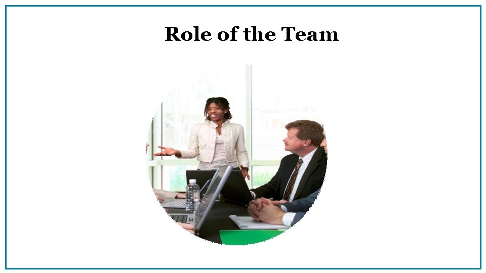 Role of the Team 