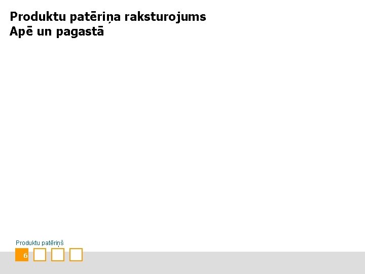 Produktu patēriņa raksturojums Apē un pagastā Produktu patēriņš 6 