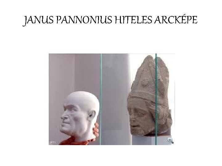 JANUS PANNONIUS HITELES ARCKÉPE 
