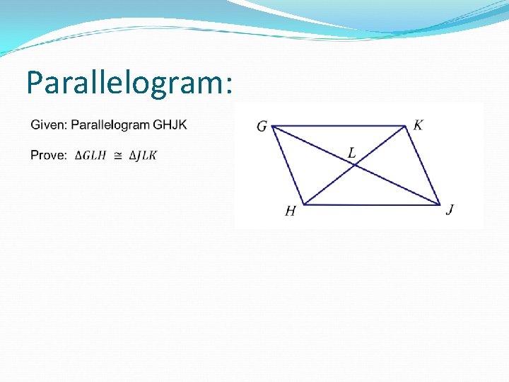 Parallelogram: 