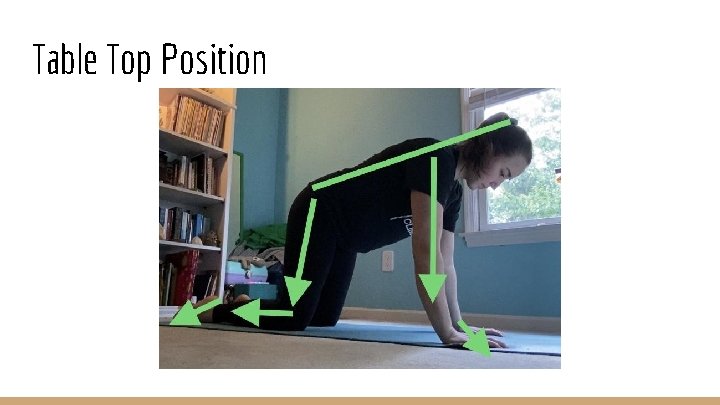 Table Top Position 