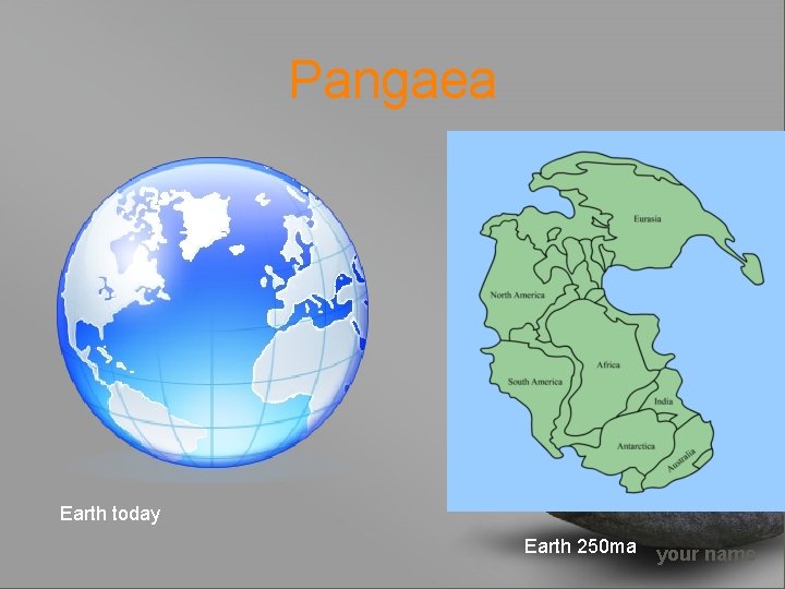 Pangaea Earth today Earth 250 ma your name 