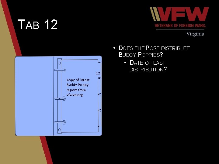 TAB 12 12 Copy of latest Buddy Poppy report from vfwva. org • DOES