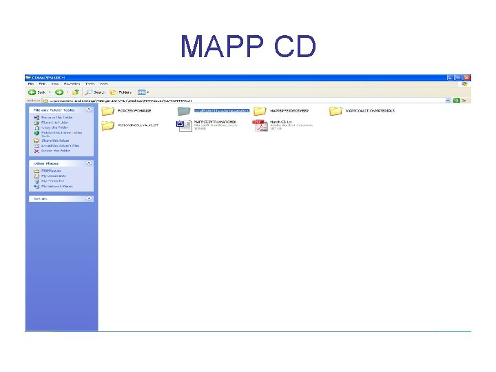MAPP CD 