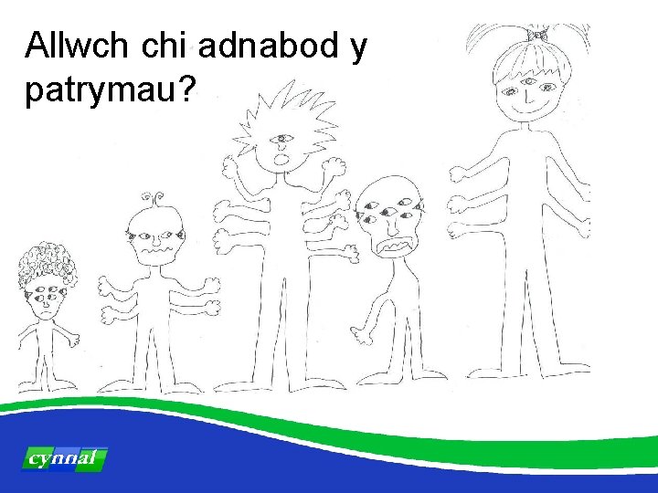 Allwch chi adnabod y patrymau? 