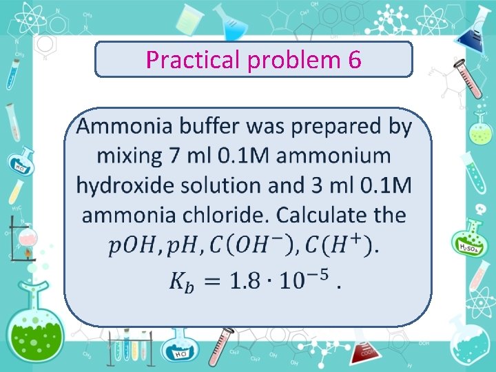 Practical problem 6 • 