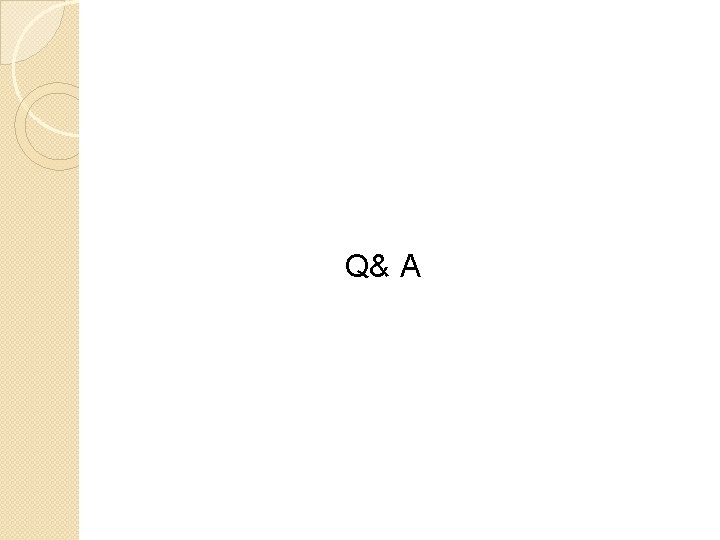 Q& A 
